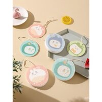 Miếng bọt biển rửa chén bằng bột gỗ, bền, thấm hút, cục tẩy ma thuật hai mặt, vải gia dụng, miếng rửa chén đặc biệt