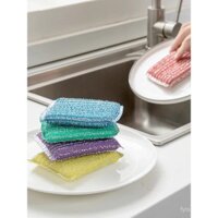 Miếng bọt biển rửa chén dày và bền, khăn lau nhà bếp King, bàn chải nồi không dính dầu