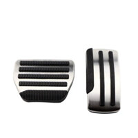 Miếng Cao Su Đệm chân phanh Nissan Xtrail Teana 08 13 17 Tấm thép bao bọc Bàn Đạp côn ga thắng số sàn tự động AT MT