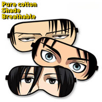Miếng che mắt Attack on Titan với túi nước đá, Commander Alan, ngủ, chặn ánh sáng, cotton thoáng khí, miếng che mắt túi nước đá, nén lạnh, mặt nạ mắt chặn ánh sáng