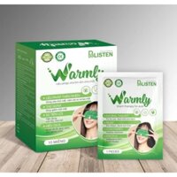 Miếng chườm ấm mắt Warmly - Giúp thư giãn mắt, giảm khô mắt, mỏi mắt - Hộp 10 Miếng