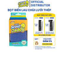 Miếng cọ thép Scour Daddy Steel - Lưới ArmorTec® STEEL rửa sạch loại bỏ các mảng bám cứng đầu