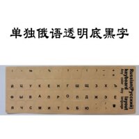 Miếng Dán Bàn Phím Nga Trong Suốt Đáy Chữ Dán Laptop Để Bàn Bàn Phím Máy Tính Đa Năng Nga Dán