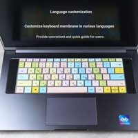 Miếng Dán Bàn Phím Phim Bảo Vệ Âm Miếng Dán Bàn Phím Đa Năng Phim Lenovo Huawei Dell Asus Pháp Thái Lan Hàn Quốc Năm Cánh Đôi Đánh vần Nhật Bản Pinyin Truyền Thống Nga Cangjie Bàn Phím Phim