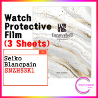 Miếng Dán Bảo Vệ Cho Seiko Blancpain (3 Tờ) SNZH53K1 / Miếng Dán Chống Xước & Nhiễm