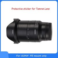 Miếng Dán Bảo Vệ Chống Trầy Xước Miếng Dán Da Cho Tamron 18-300 28-75 17-70 F2.8 17-50 F4 28-200 35-150 17-28 F2.8 35mm Ống Kính Sony FE mount