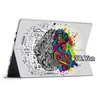 Miếng Dán Bảo Vệ Chống Trầy Chống Thấm Nước Chống Bám Vân Tay Cho Microsoft Surface Go 3 Surface Pro 8 7 6 5 4 3 2 X RT 2 1 Back Laptop 3