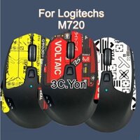 Miếng Dán Bảo Vệ Chuột Không Dây Chống Trượt Chống Mồ Hôi Cho Logitech m720 triathlon