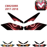 Miếng Dán Bảo Vệ Đèn Pha Trước Cho Xe Mô Tô HONDA CBR250RR 2017 2018 CBR 250