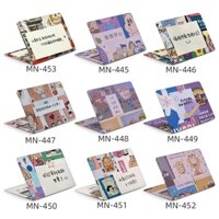 Miếng dán bảo vệ laptop họa tiết chữ độc đáo