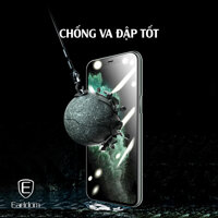 Miếng Dán Bảo Vệ Màn Hình Earldom Cho Iphone 12 11 Pro Xs Max Xr X 8 Plus 7 Plus - Màu Đen - iphone 7 plus  8 plus