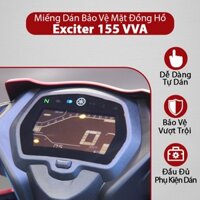 Miếng dán bảo vệ mặt đồng hồ Yamaha Exciter 2018-2023 cao cấp chống trầy xước PPF xe máy trong suốt và đàn hồi