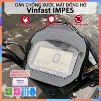 Miếng dán bảo vệ mặt đồng hồ xe máy điện Vinfast IMPES PPF trong suốt và đàn hồi chống rạn nứt oxy hóa xe máy điện