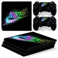 Miếng Dán Bảo Vệ Tay Cầm Chơi Game PS4 Pro Ps4pro Không Keo Dán Logo Đội Bóng Đá