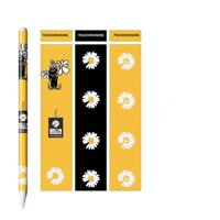Miếng Dán Bút Skin Dành Cho Apple Pencil 12 Bộ 3 Hình Chống Trầy- Hàng chính hãng - Hoa Cúc - Apple Pencil 2