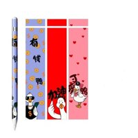 Miếng Dán Bút Skin Dành Cho Apple Pencil 12 Bộ 3 Hình Chống Trầy- Hàng chính hãng - Vịt Rick - Apple Pencil 2