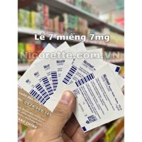 Miếng dán cai thuốc lá Nicotinell 7mg lẻ 7 miếng