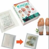Miếng dán chân giải độc Kinoki-combo 10