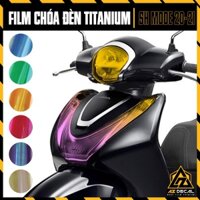 Miếng Dán Choá Đèn Titan Cho SH Mode 2020 - 2021 Đủ Màu | Decal Cắt Sẵn, Dễ Dán Tại Nhà