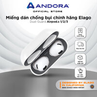 Miếng dán chống bụi chính hãng Elago Dust Guard Airpod.s 1/2/3