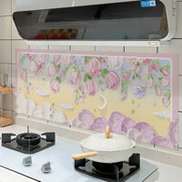 Miếng dán chống dầu nhà bếp bếp bếp bếp giấy dán tường chống thấm nước