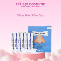 Miếng Dán Chống Ngáy Ngủ Hỗ Trợ Lưu Thông Đường Thở Miếng Dán Thông Mũi Chống Nghẹt Mũi, Giảm Ngáy Giúp Ngủ Ngon