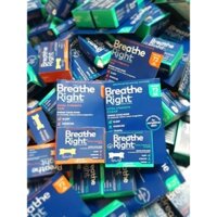 Miếng dán chống ngủ ngáy Breathe Right Nasal Strips Extra Strength - 72 miếng