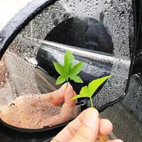 Miếng dán chống nước gương chiếu hậu cho xe ô tô kích thước 95x95 mm (bộ 2 miếng)