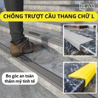 Miếng Dán Chống Trượt Cầu Thang Bo Góc Bịt Cạnh Chữ L Chống Trơn Té Ngã An Toàn Cho Bé, Người Lớn Tuổi Legaxi