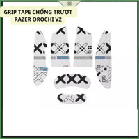 Miếng Dán Chống trượt | Grip Tape Chống Trượt Cho Chuột Razer Orochi V2 White full lưng