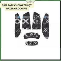 Miếng Dán Chống trượt | Grip Tape Chống Trượt Cho Chuột Razer Orochi V2 Black full lưng