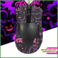 Miếng Dán Chống trượt | Grip Tape Chống Trượt Cho Chuột Razer Deathadder v2 Hyperspeed (Da v2 X)-MÀU Pokemon Gengar
