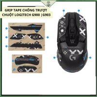 Miếng Dán Chống trượt | Grip Tape Chống Trượt Cho Chuột Logitech G903 | G903 hero | G900-Black full lưng