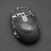 Miếng dán chống trượt Thích hợp cho chuột Logitech M590 M585 Miếng dán chống trượt Miếng dán nút thấm mồ hôi Miếng dán bên
