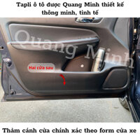 Miếng dán chống xước cửa xe hơi da Carbon Air Fiber đủ các loại dòng xe trên thị trường