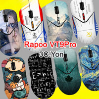 Miếng Dán Chuột Rapoo VT9Pro Chuột Chơi Game Không Dây Da Matte Skates Side Grip Tape Phim Chống Trầy Xước Màu Trơn Hoạt Hình Esports Miếng Dán Bao Gồm Tất Cả Dễ Thương