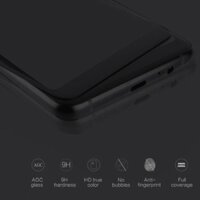 Miếng dán cường lực 3D full màn hình cho Samsung Galaxy A8 Plus 2018 hiệu Nillkin CP + Max - Hàng chính hãng