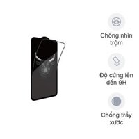 Miếng dán cường lực chống nhìn trộm iPhone 14 Plus 2.7D Mipow