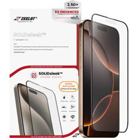 Miếng dán cường lực chống vân tay Zeelot (2.5D+) Solidsleek cho Iphone 16 Promax