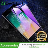 Miếng dán cường lực Edge HD cho iPhone 7/8 4.7 inch độ cứng 9H 2.5D UGREEN SP114 60392 (1chiếc/hộp) LazadaMall