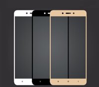 Miếng dán cường lực full màn cho Xiaomi Redmi 4x (Đen) [bonus]