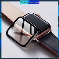 Miếng dán cường lực Hoco Full 3D cho Apple Watch Series 6  Apple Watch SE Series 5 4 Size 4044mm - Hàng Nhập Khẩu - 41mm