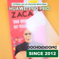 Miếng Dán Cường Lực Huawei P60 Pro Zacase Keo UV Cao Cấp
