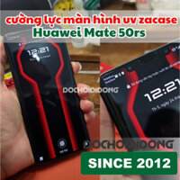 Miếng dán cường lực Huawei Mate 50 Pro 50rs Zacase keo UV cao cấp
