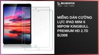 Miếng dán cường lực iPad Mini 6 Mipow Kingbull Premium HD 2.7D BJ308