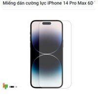 Miếng dán cường lực iPhone 14 Pro Max 6D YVS