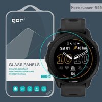 Miếng Dán Cường Lực Màn Hình GOR Dành Cho Garmin Forerunner 955 Bộ 3 miếng - Hàng Chính Hãng - Garmin Forerunner 955