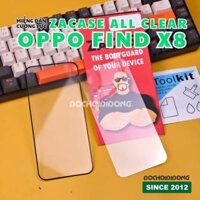 Miếng Dán cường lực màn hình Oppo Find X8 X8s X8 Ultra Zacase All Clear Super Glass cao cấp