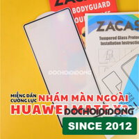 Miếng dán cường lực nhám màn hình ngoài Huawei Mate X2 Zacase chống vân tay