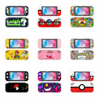 Miếng Dán Da 100 Màu Tương Thích Với Nintendo Switch Lite Vinyl Decal Full Set Bọc Phim Bảo Vệ Cho NS Lite Console